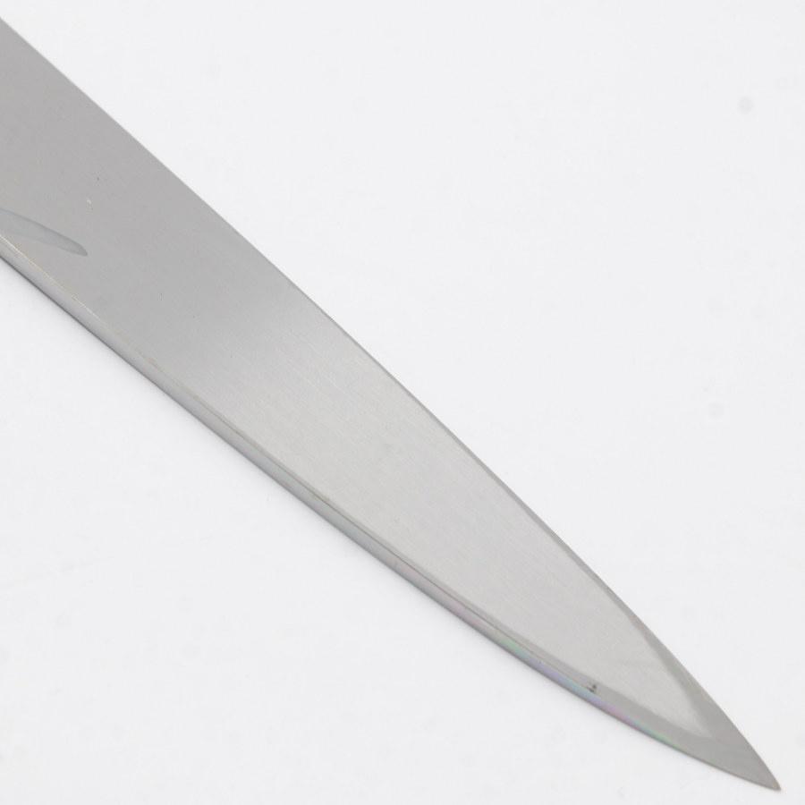 ボーナスストア+5％【未使用】源昭忠 賜台覧 柳刃 尺一 八角黒檀柄 鏡面 刃渡り約335mm 和包丁 柳包丁 |  | 07