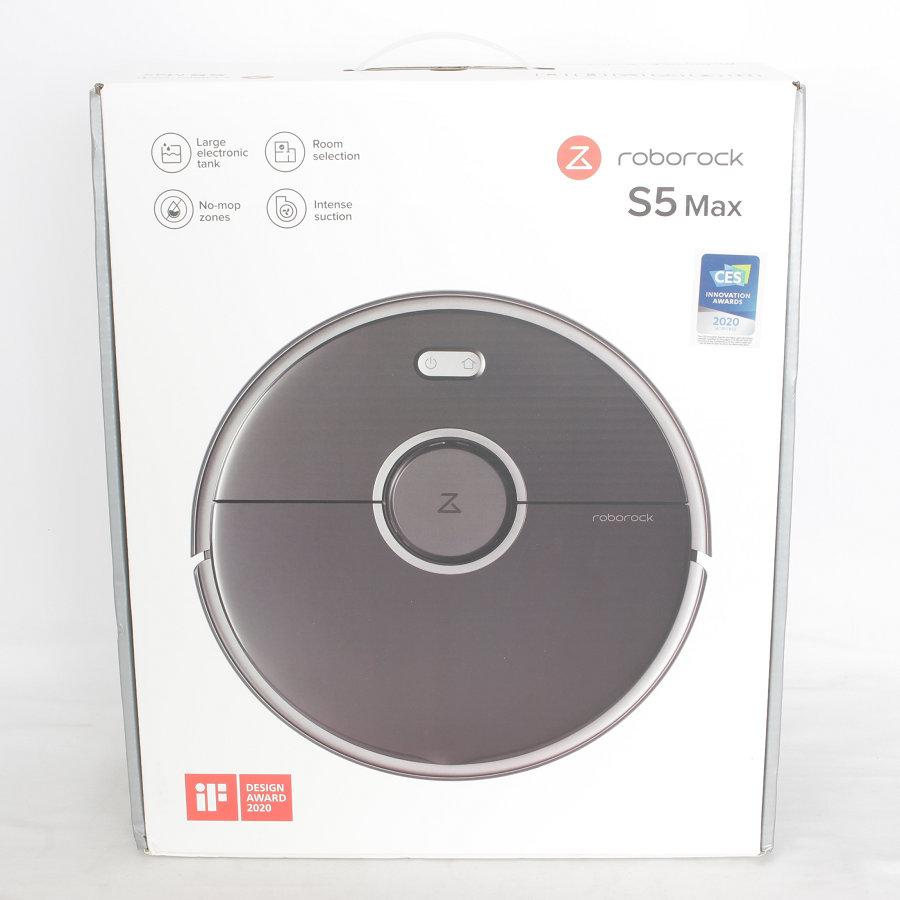 【新品/未開封】Roborock S5 max S5E5204 ロボット掃除機 ブラック ロボロック マックス ロボット CLB1