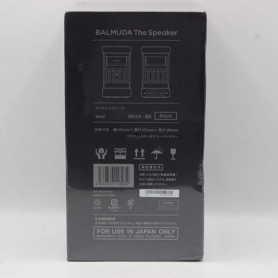 新品/未開封】BALMUDA The Speaker M01A-BK バルミューダ ザ