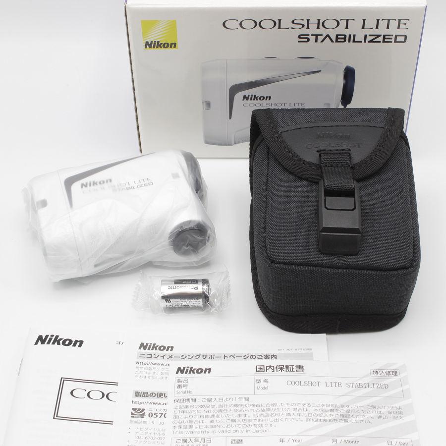 COOLSHOT 【新品】Nikon LITE STABILIZED ゴルフ用レーザー距離