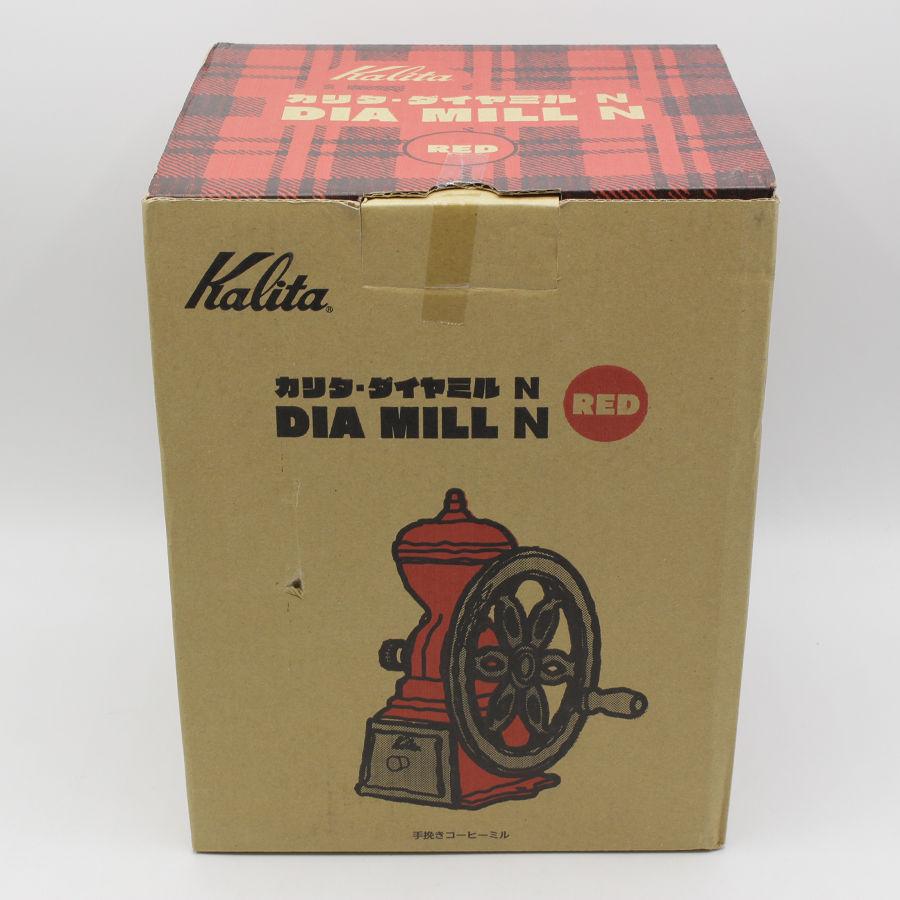 Kalita 【新品】カリタ ダイヤミルN #42137 レッド 手挽きコーヒーミル  