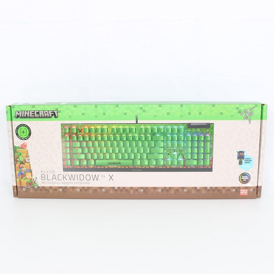 ボーナスストア+5％【新品未開封】Razer BlackWidow V4 X Green Switch