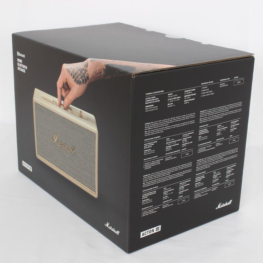 Marshall ACTON III スピーカー クリーム 元箱付き 想像を超えた…いい