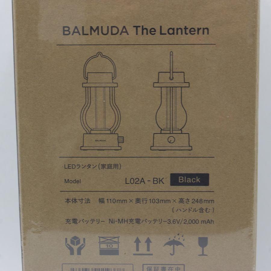 ボーナスストア+5％【新品未開封】BALMUDA The Lantern L02A-BK 