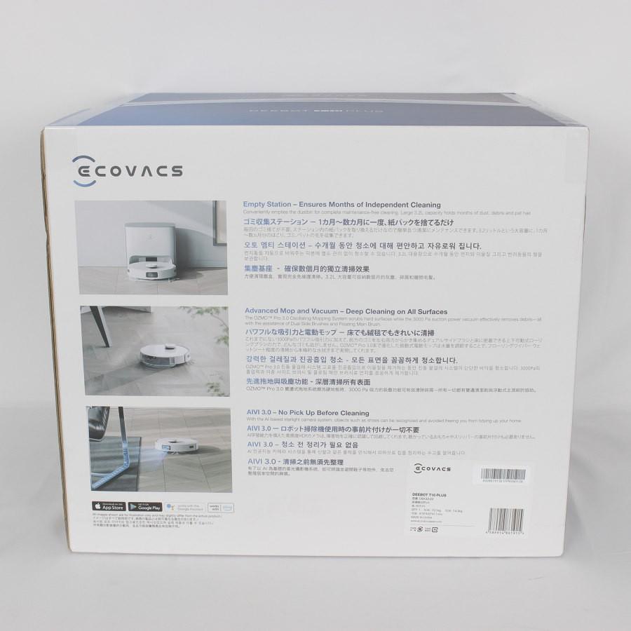 ボーナスストア+5％【新品未開封】ECOVACS DEEBOT T10 PLUS DBX33-22