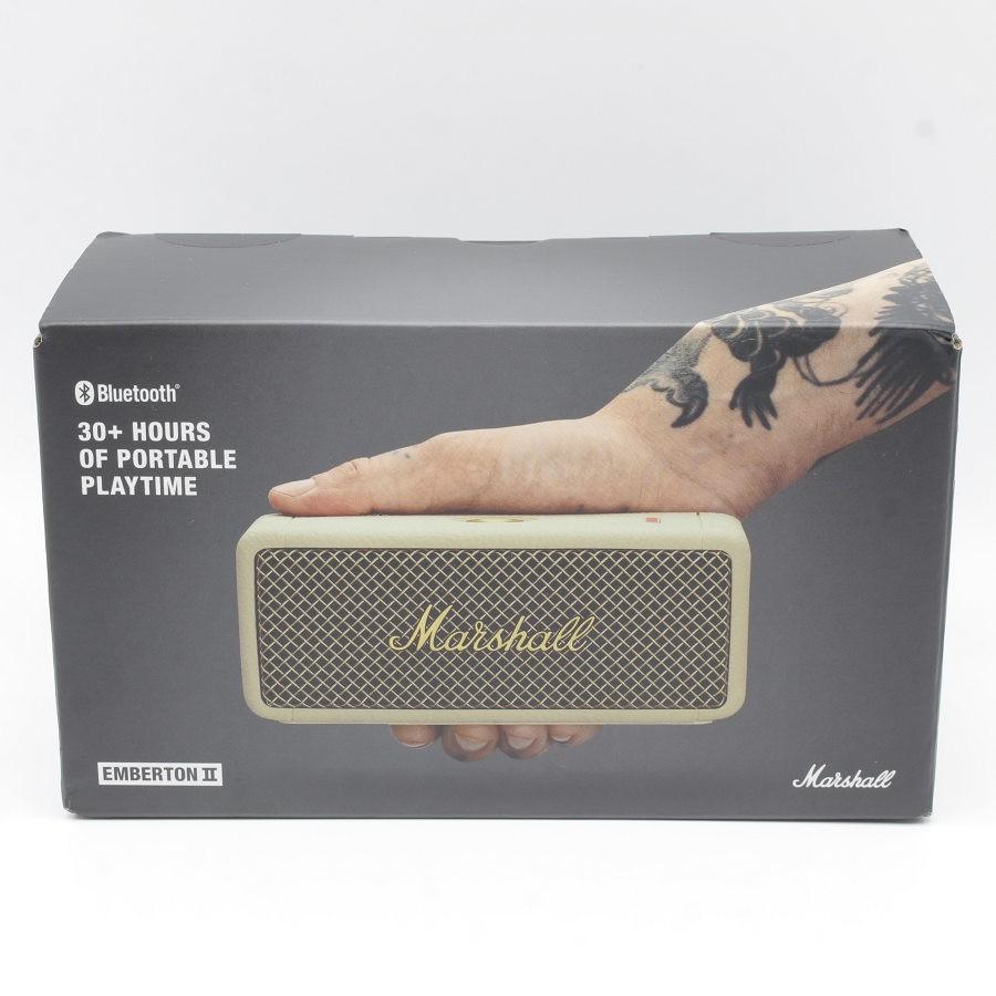 Marshall マーシャル Emberton II Black and Steel Bluetooth Marshall マーシャル Emberton II Black and Steel Bluetooth