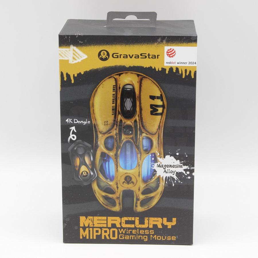 GravaStar Mercury M1 ワイヤレスゲーミングマウス GravaStar Mercury M1 Pro Battle レビュー － デザインと質感が抜群