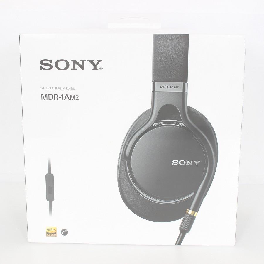 新品】 ソニー ヘッドホン MDR-1AM2 B 【公式通販】 【週末価格