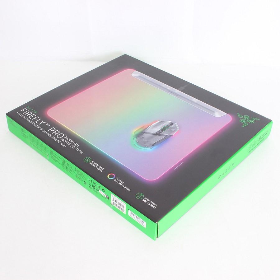 ボーナスストア+5％【新品未開封】Razer Firefly V2 Pro Phantom White