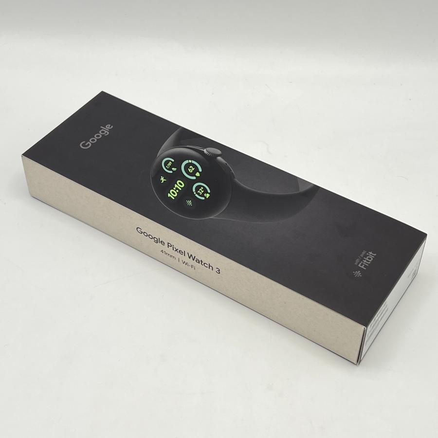 新品未使用未開封Google Pixel Watch 3（41 mm）Matte Black アルミ  