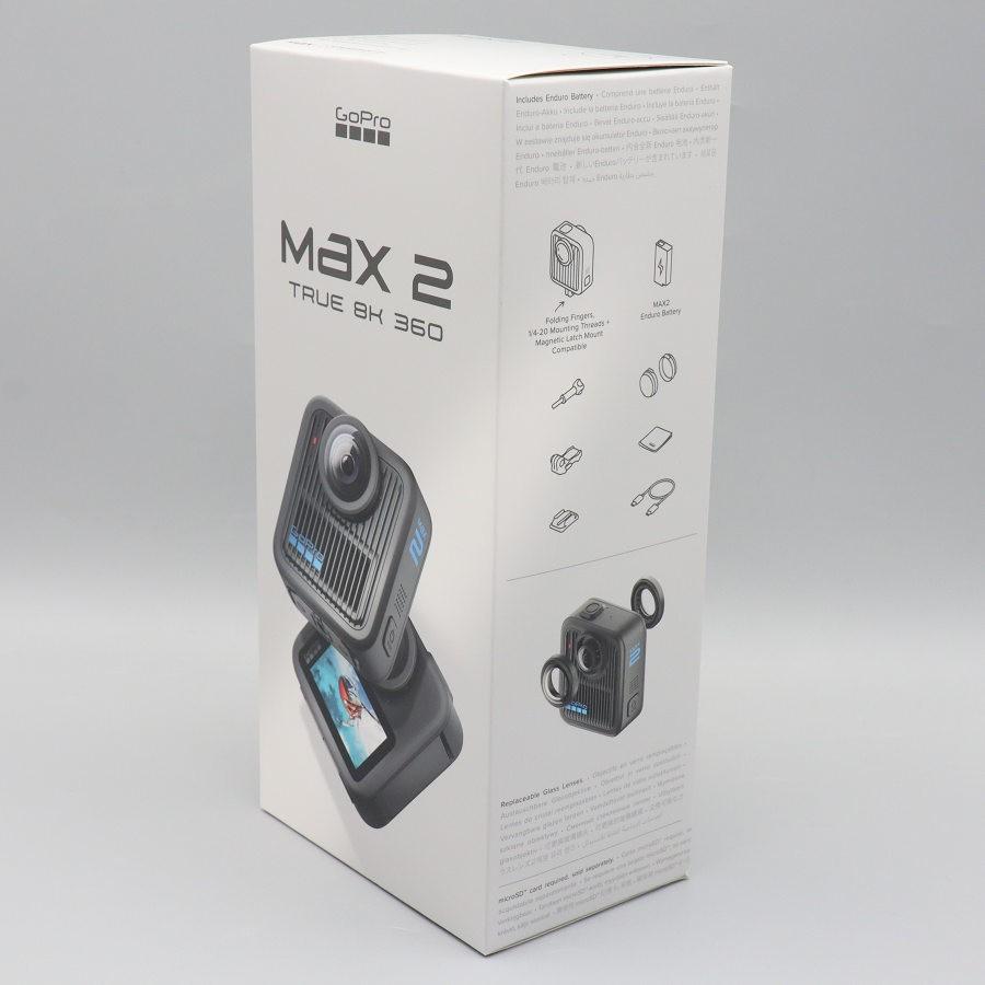 ボーナスストア+5％【新品未開封/国内正規品】GoPro MAX2 CHDHZ-311-FW