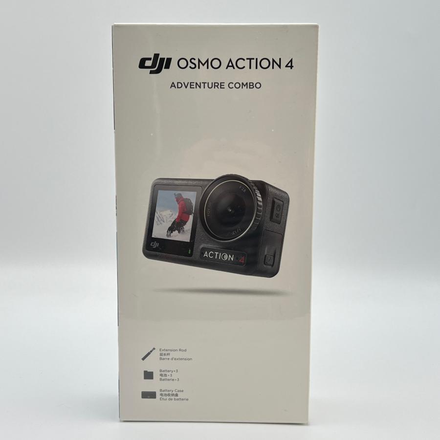 ボーナスストア+5％【新品】DJI Osmo Action 4 Adventure Combo CA2040 