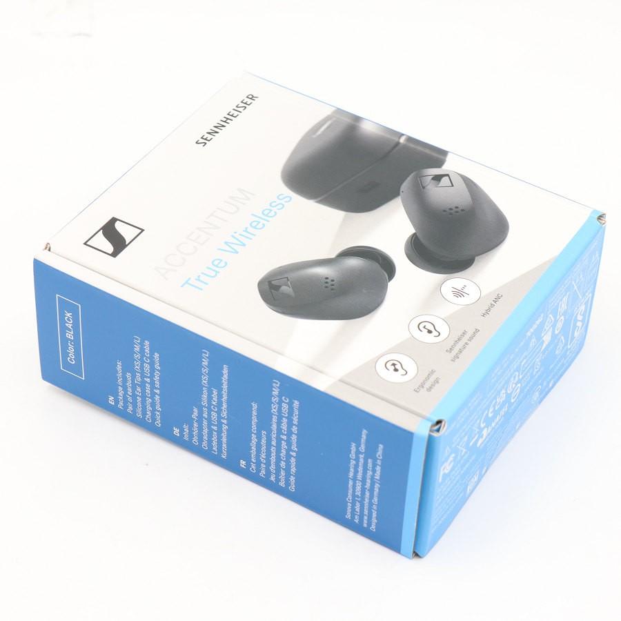 【美品】SENNHEISER ACCENTUM True Wireless/ATW1/ワイヤレスイヤホン/ブラック ボーナスストア+5％【新品未開封】SENNHEISER ACCENTUM True Wireless
