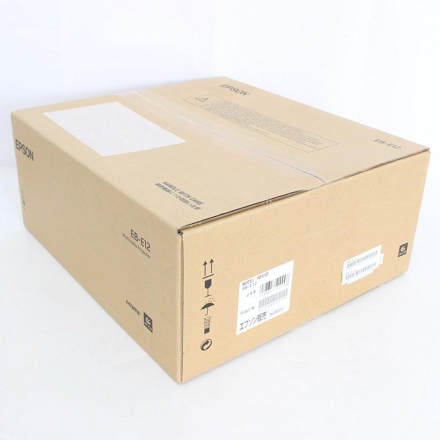 ボーナスストア+5％【新品未開封】エプソン EB-E12 ホワイト ビジネス