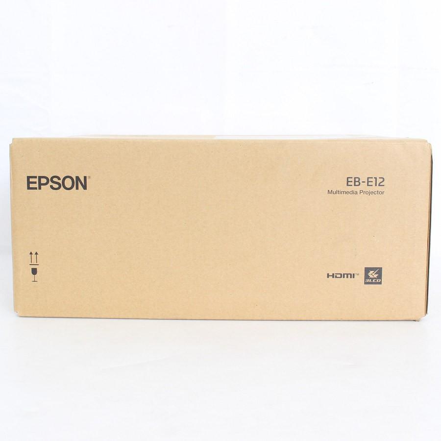 EPSON EB-E12 プロジェクター 本体 ホワイト 未使用品 ボーナスストア+5％【新品未開封】エプソン EB-E12 ホワイト ビジネス