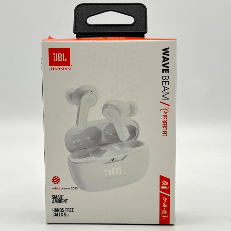 ボーナスストア+5％【新品未開封】JBL WAVE BEAM JBLWBEAMWHT ホワイト 