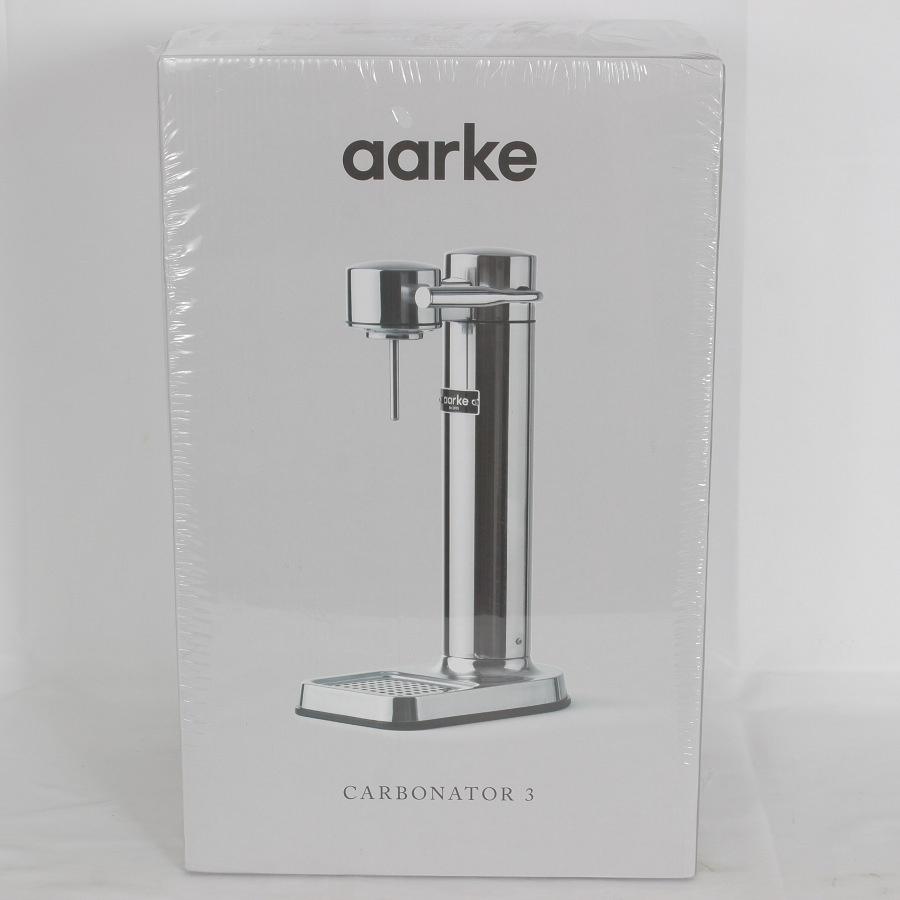 ボーナスストア+5％【新品未開封】aarke Carbonator III スチール 