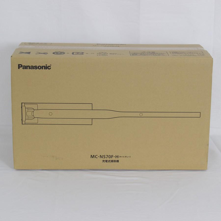 新品未開封】Panasonic コードレススティック掃除機MC-NS70F-H