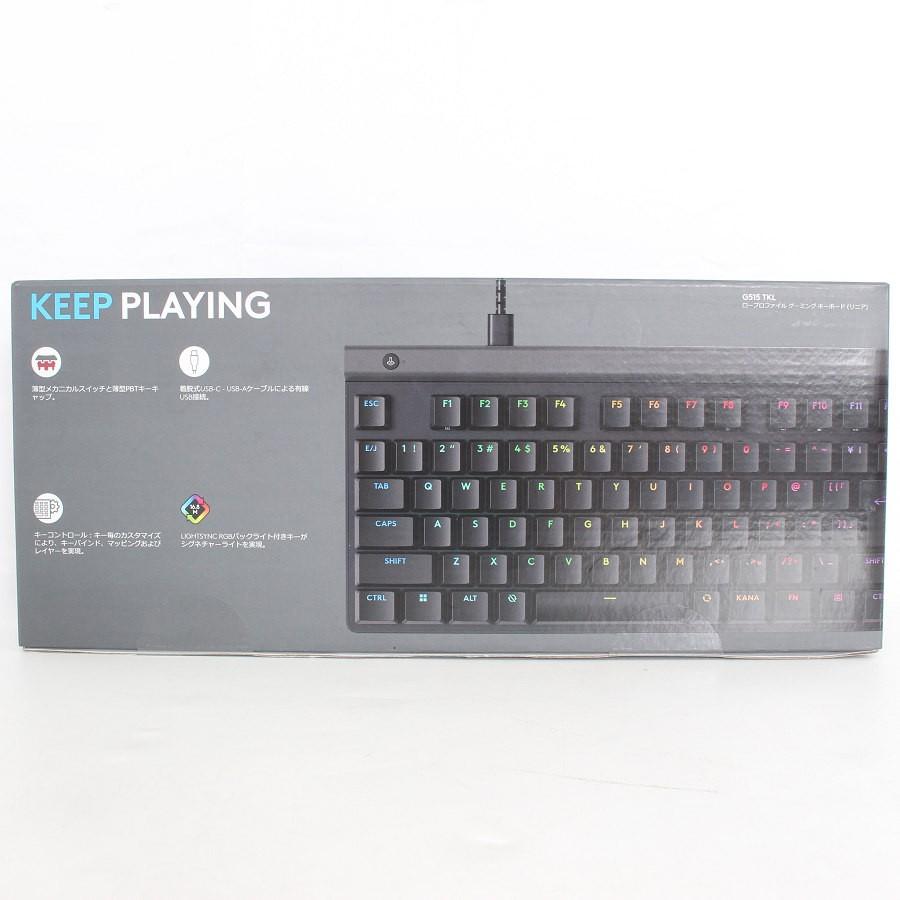 ボーナスストア+5％【新品未開封】Logicool G515 TKL G515-LNBK 