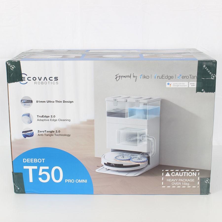 ボーナスストア+5％【新品未開封】ECOVACS DEEBOT T50 PRO OMNI DDX67