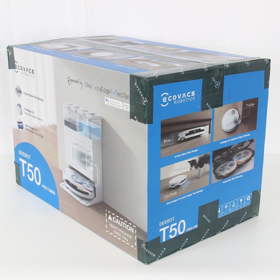 ボーナスストア+5％【新品未開封】ECOVACS DEEBOT T50 PRO OMNI DDX67