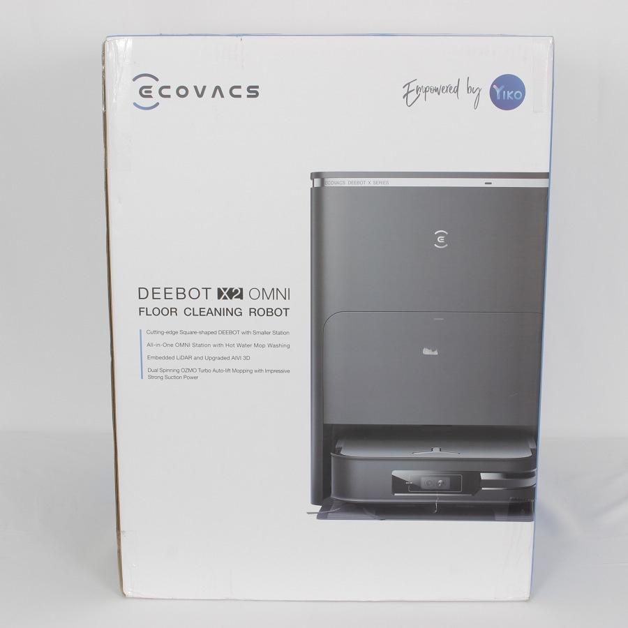 ボーナスストア+5％【新品未開封】ECOVACS DEEBOT X2 OMNI DEX86