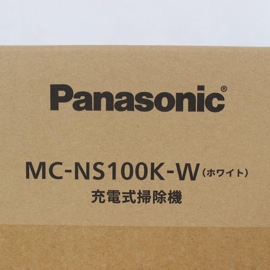 ボーナスストア+5％【新品未開封】パナソニック MC-NS100K-W セパレート型コードレススティック掃除機 クリーンドック付き 紙パックレス式 1.5kg Panasonic 本体の画像