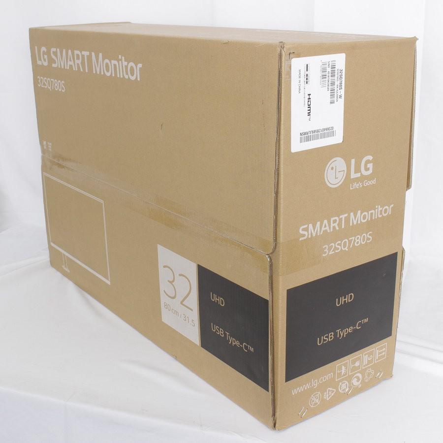 ボーナスストア+5％【新品未開封】LGエレクトロニクス SMART Monitor 32SQ780S-W ホワイト 31.5型 ディスプレイ PCモニター 本体｜refun｜02