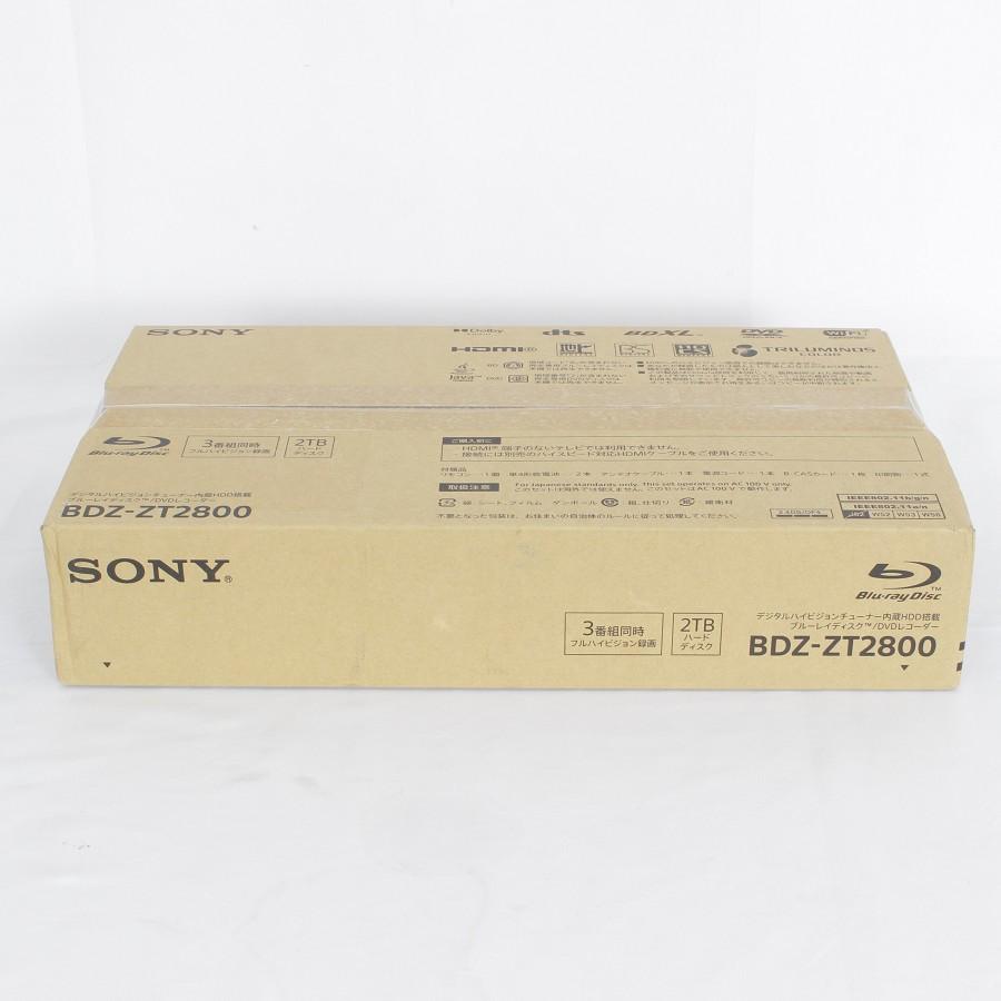 ボーナスストア+5％【新品未開封】SONY BDZ-ZT2800 2TB 3番組同時録画  