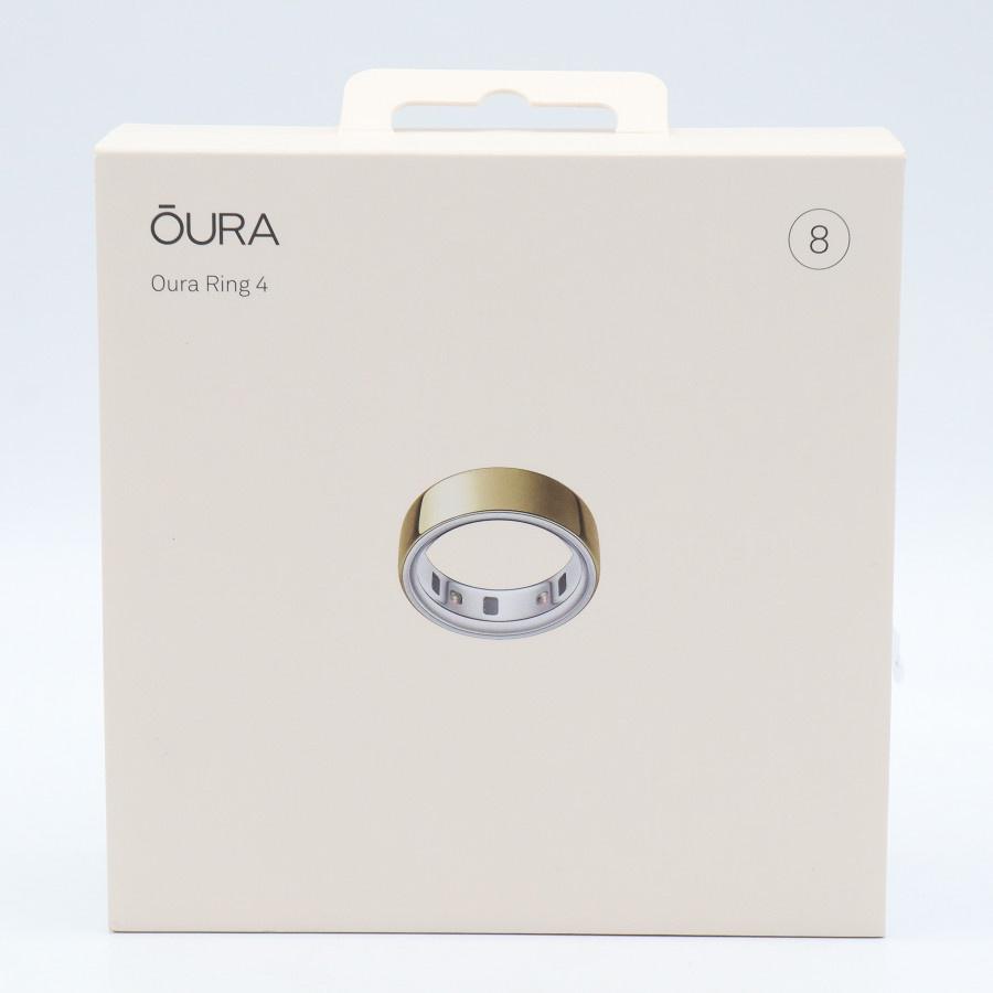 ボーナスストア+5％【新品未開封】Oura Ring 4 JZ90-54216-08 ゴールド