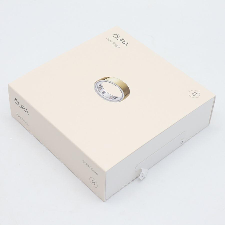 ボーナスストア+5％【新品未開封】Oura Ring 4 JZ90-54216-08 ゴールド