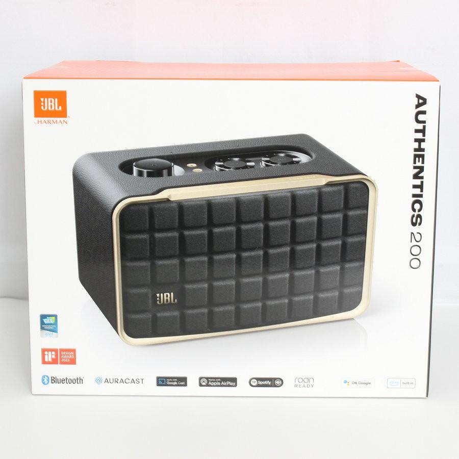 ボーナスストアPlus【新品】JBL Authentics 200 JBLAUTH200BLKJN ブラック ワイヤレススピーカー オーセンティックス 本体 | 