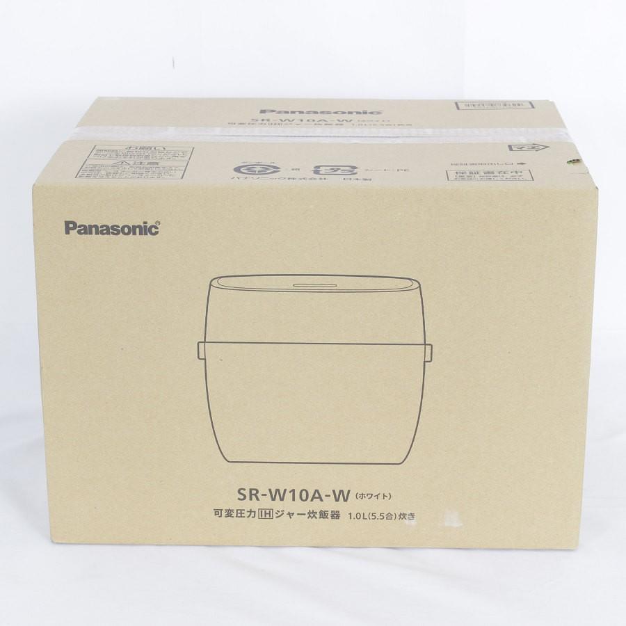 ボーナスストア+5％【新品未開封】パナソニック おどり炊き SR-W10A-W 