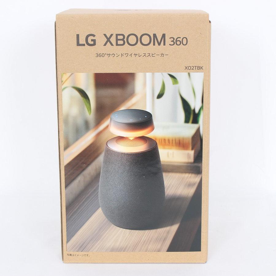 LG　XBOOM　サウンドワイヤレススピーカー　X02TBK av-xboom360-xo2tbk-mobilezoom-
