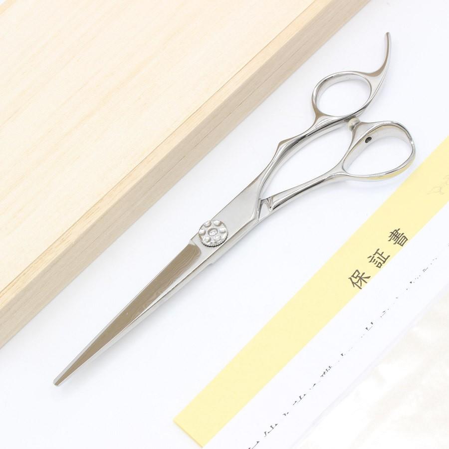 プリマード ダマスカスロング シザー 6.5インチ 新品同様 オフセット