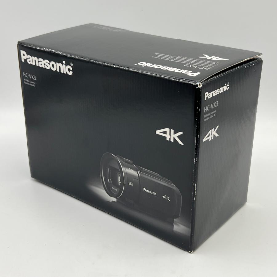 ボーナスストア+5％【新品】パナソニック HC-VX3-K レザーブラック