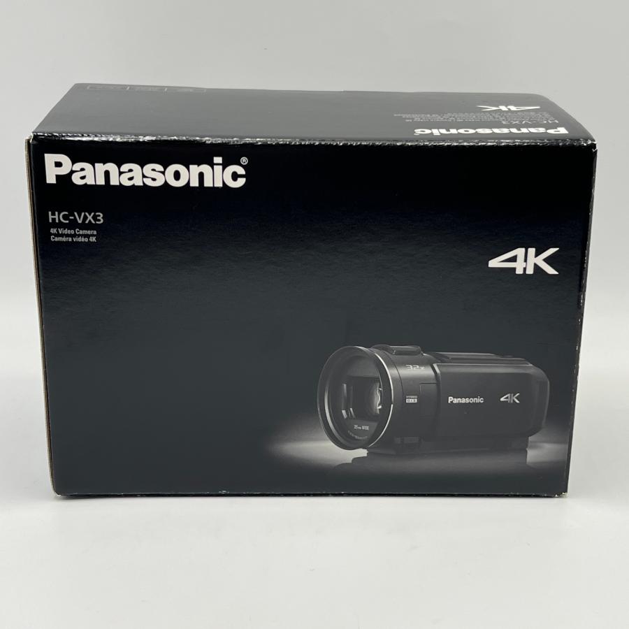 ボーナスストア+5％【新品】パナソニック HC-VX3-K レザーブラック