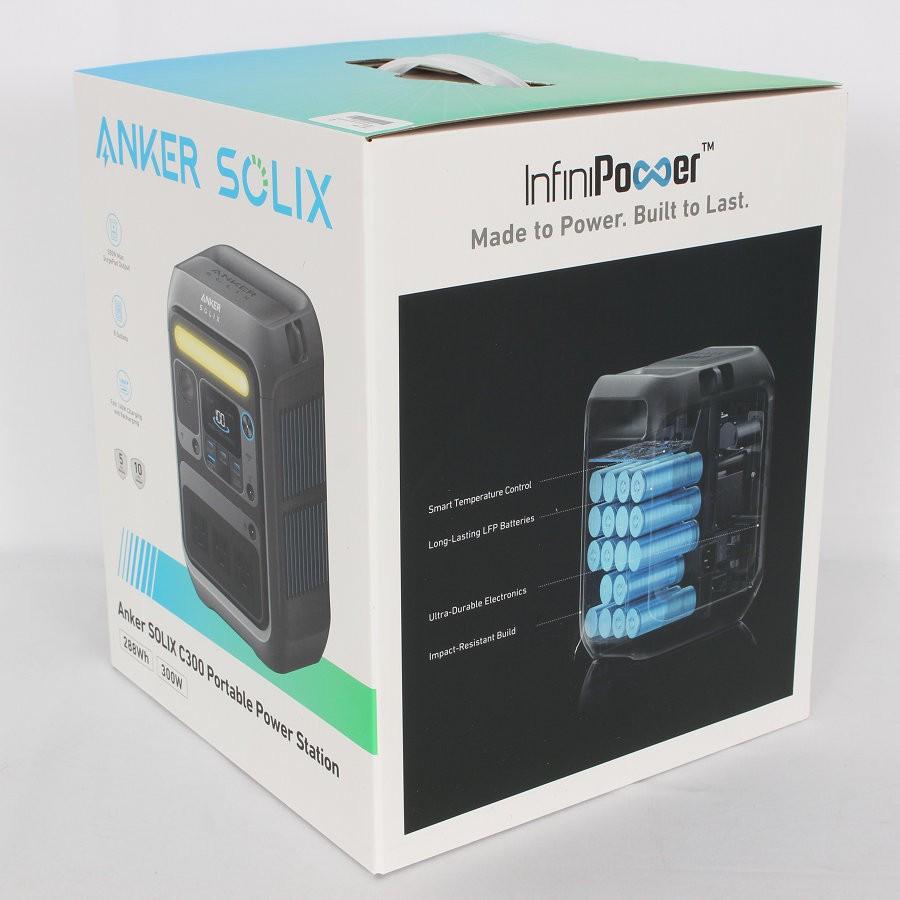 ボーナスストア+5％【新品】Anker Solix C300 Portable Power Station 