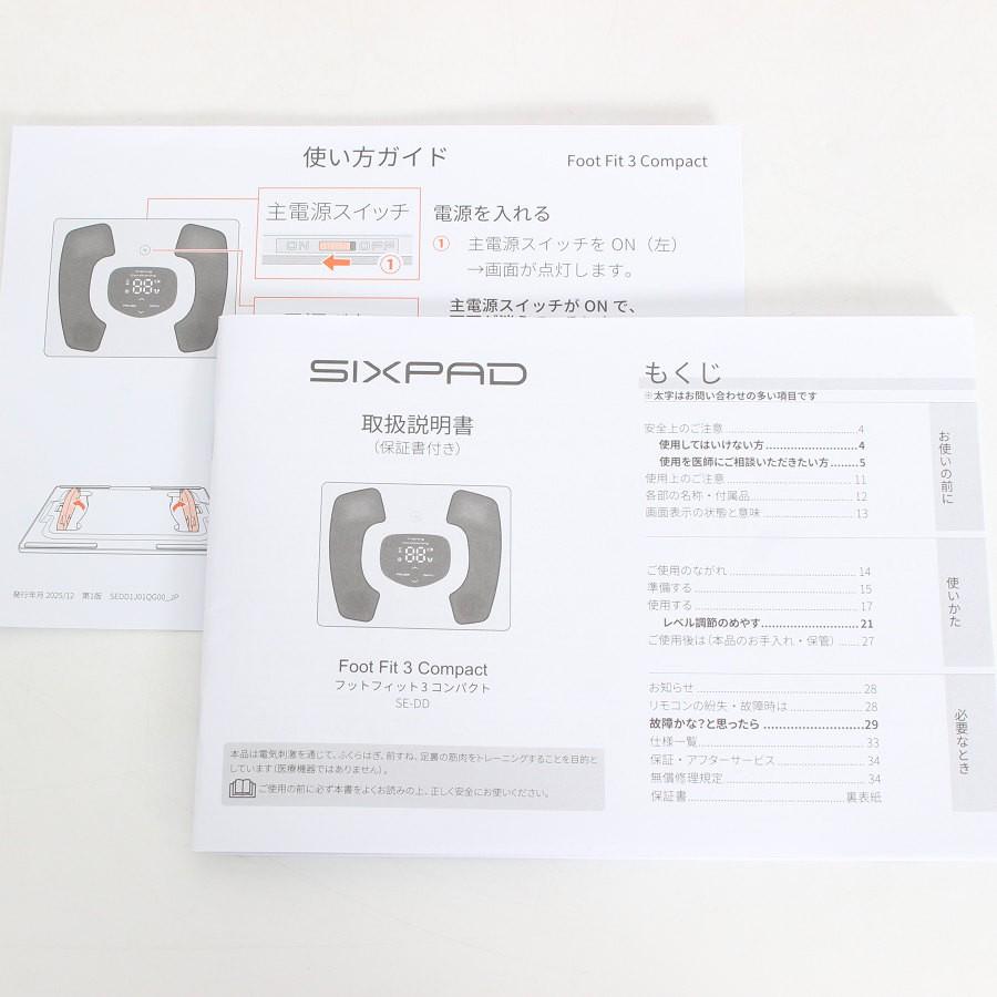 ボーナスストア+5％【新品】MTG SIXPAD Foot Fit 3 Compact SE-DD-20A