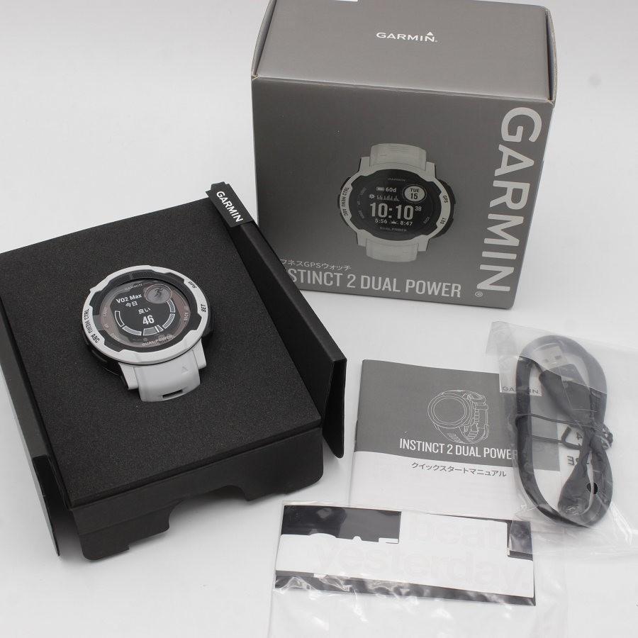 ボーナスストア+5％【新品】GARMIN Instinct 2 Dual Power Mist Gray  