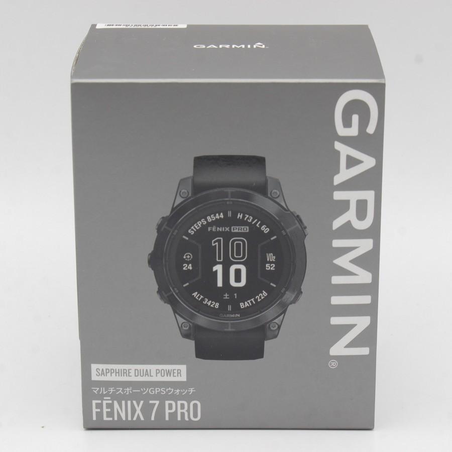 ボーナスストア+5％【新品】GARMIN fenix 7 Pro Sapphire Dual Power 