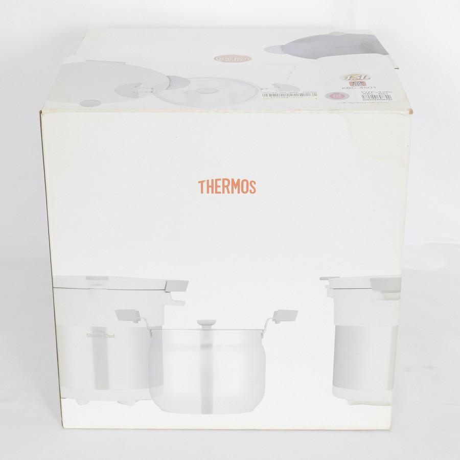 新品未使用　サーモス　真空保温調理器 シャトルシェフ KBC-4501 楽天市場】サーモス 真空保温調理器シャトルシェフ 4.5L KBK-4501