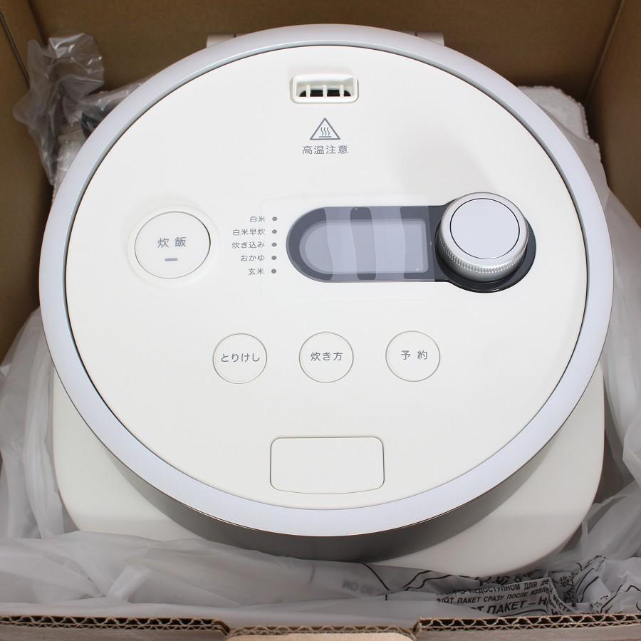【新品未使用】バルミューダ ザ ゴハン K08A-WH ホワイト 炊飯器 ボーナスストア+5％【新品未開封】BALMUDA The Gohan K08A-WH ホワイト