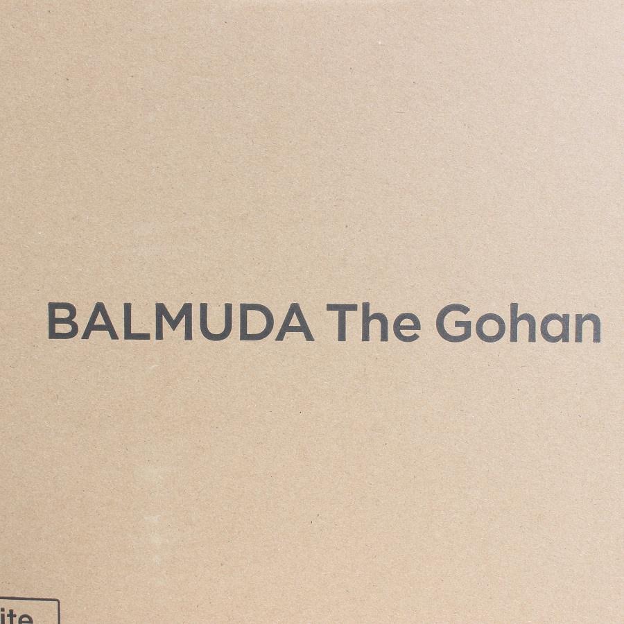ボーナスストア+5％【新品未開封】BALMUDA The Gohan K08A-WH ホワイト