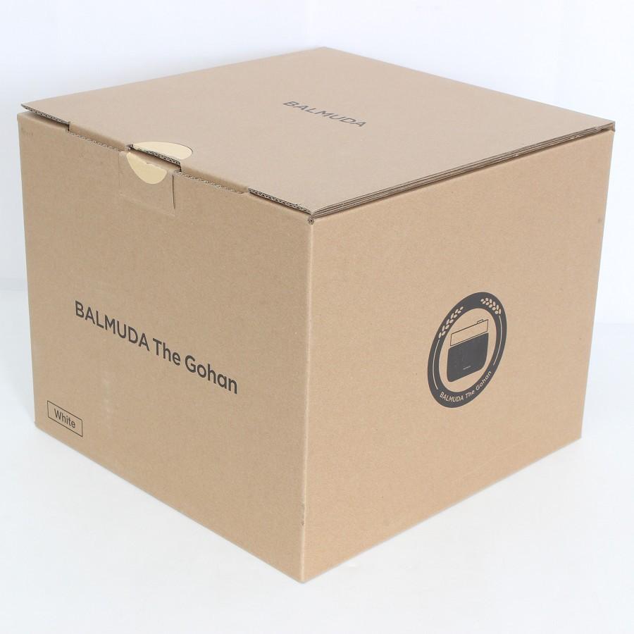 ボーナスストア+5％【新品未開封】BALMUDA The Gohan K08A-WH ホワイト