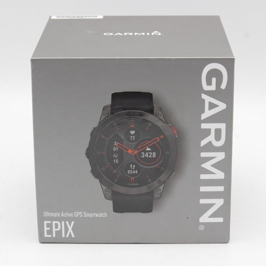 GARMIN ボーナスストア+5％【新品】GARMIN epix Sapphire Carbon Gray 