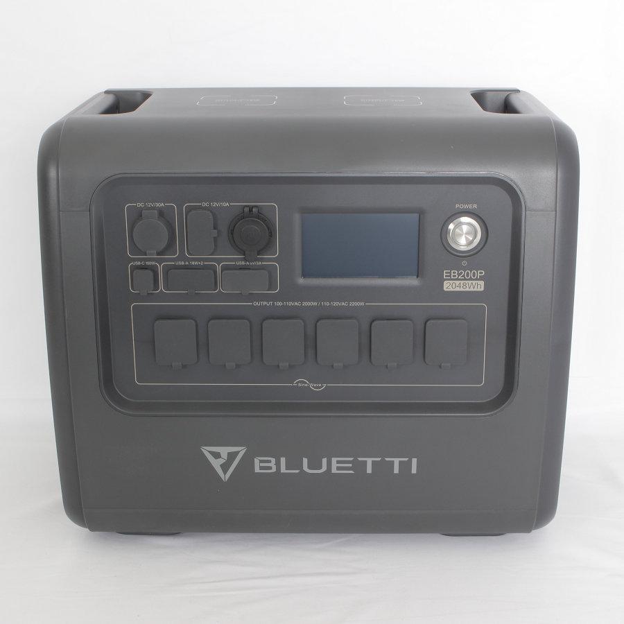 新品】BLUETTI EB200P ポータブル電源 大容量 2048Wh 蓄電池 新品】BLUETTI EB200P ポータブル電源 大容量 2048Wh 蓄電池