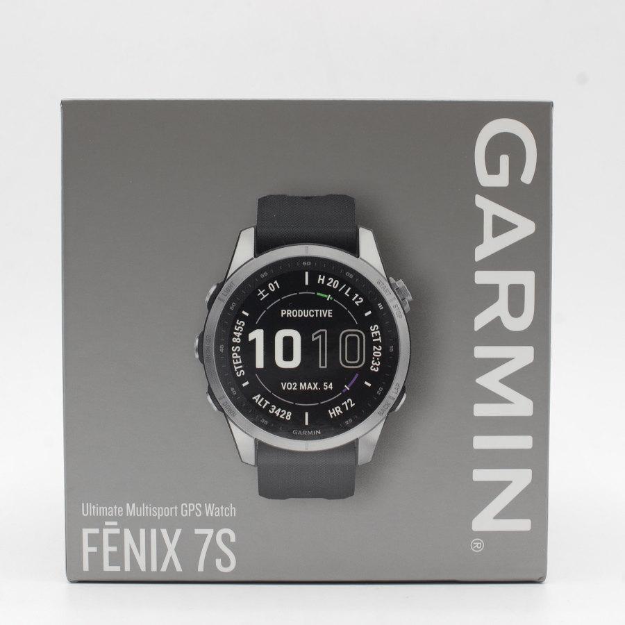 fenix 7 【新品】GARMIN 7S Silver/Graphite 010-02539-04 スマート 