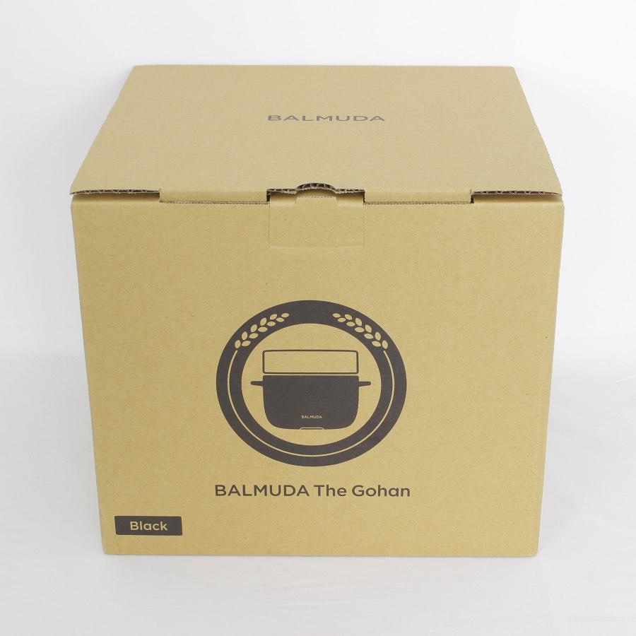 BALMUDA The Gohan 【新品】BALMUDA K03A-BK 電気炊飯器 3合炊き