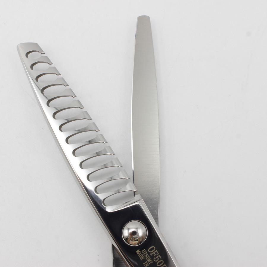 新品　内海　セニング　40% OF50R シザー ボーナスストア+5％【新品】内海シザー U&U OF50R セニング 6インチ